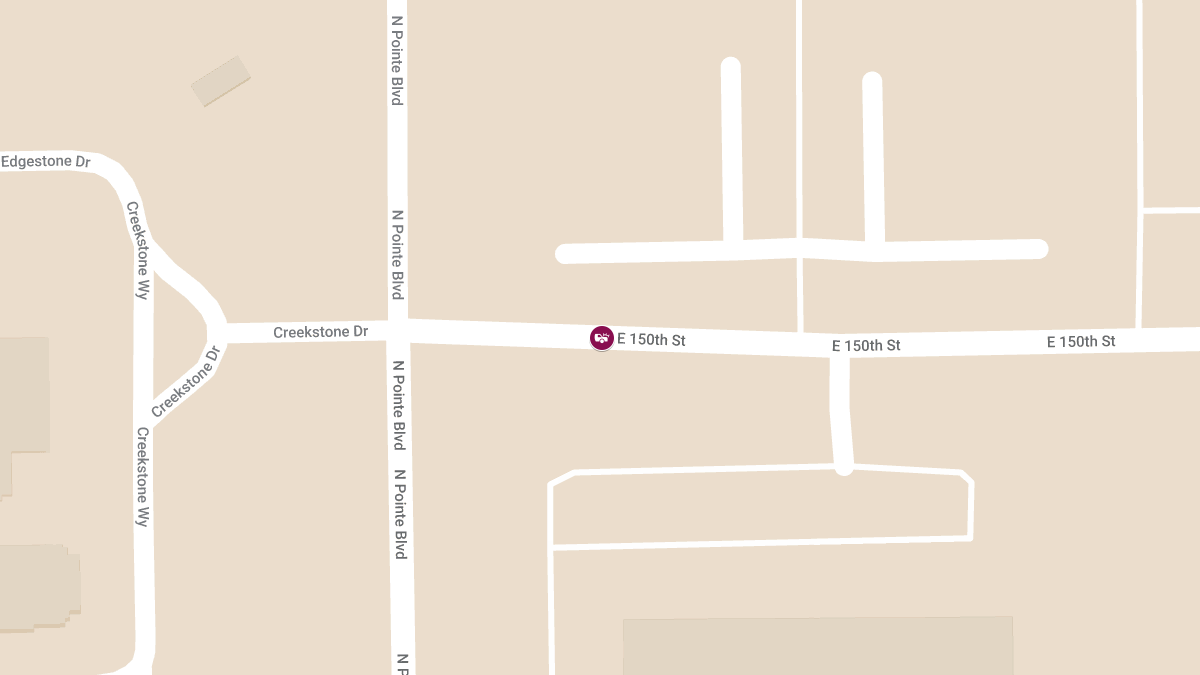 Rollover Crash with Injuries near E 150th St & North Pointe Blvd