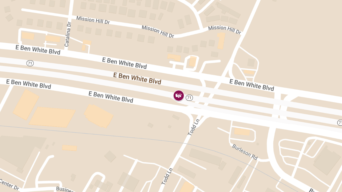 Rollover Crash with Injuries on E SH 71 WB in Bergstrom