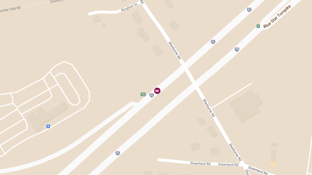 Rollover Crash with Injuries on I-95 SB at Exit 3A