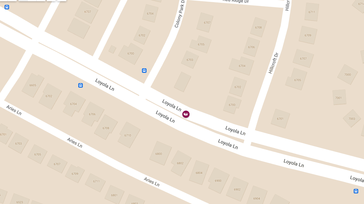 Rollover Crash with Injuries on Loyola Ln