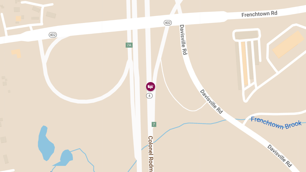 Rollover Crash with Injuries on Rte 4 Near Rte 403