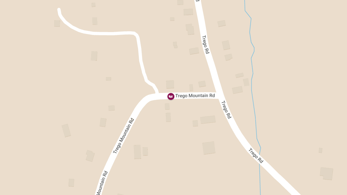 Rollover Vehicle Crash with Possible Entrapment on Trego Mountain Rd
