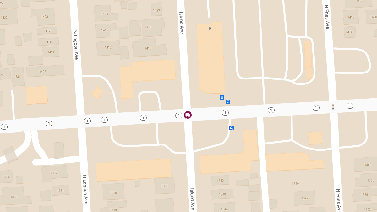 Semi-Truck Collision with Injuries at Island Ave & Pacific Coast Hwy