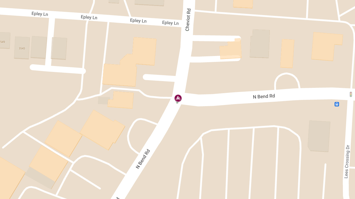 Serious Car and Motorcycle Crash at Cheviot and North Bend Roads