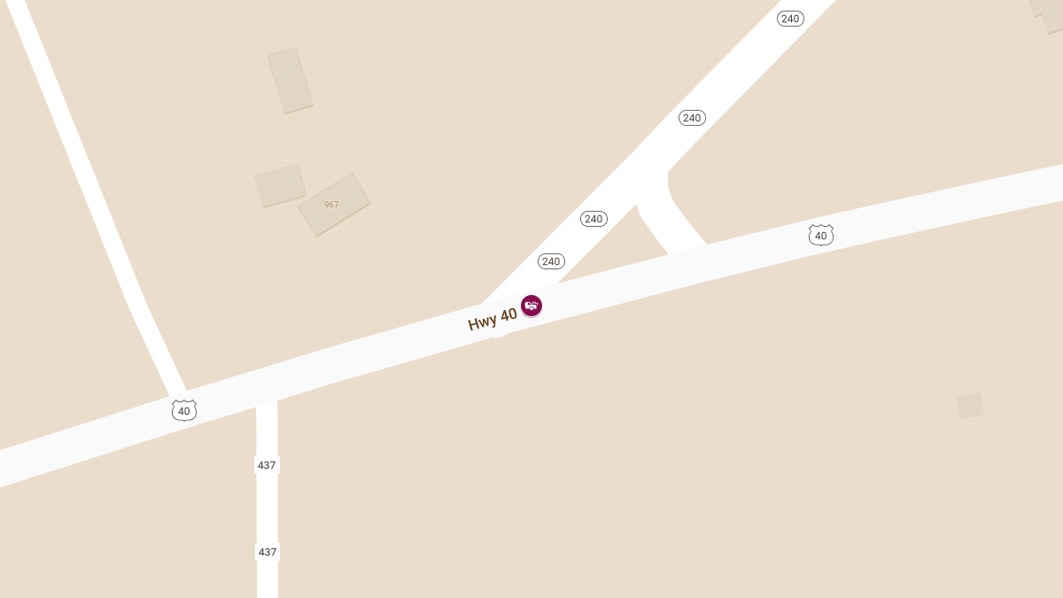 Serious Collision at US 40 and MO 240