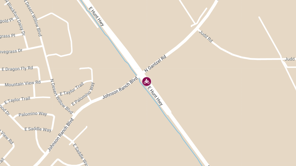 Serious Crash Involving Motorcycle on Hunt Hwy Near Gantzel Rd