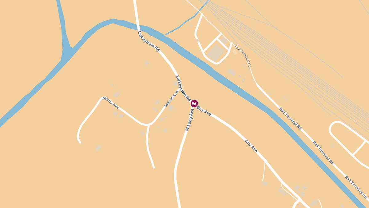 Serious Crash with Entrapment on Larky Town Rd & West Long Ave