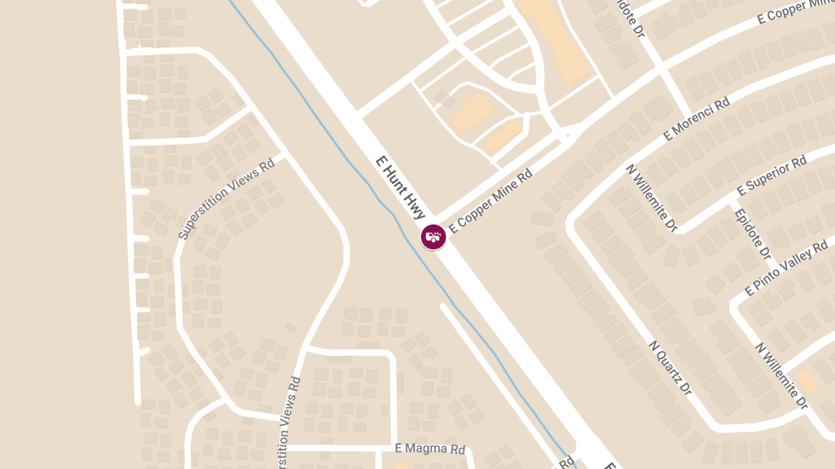 Serious Injury Crash Closes Hwy at Gantzel Rd & Copper Mine Rd