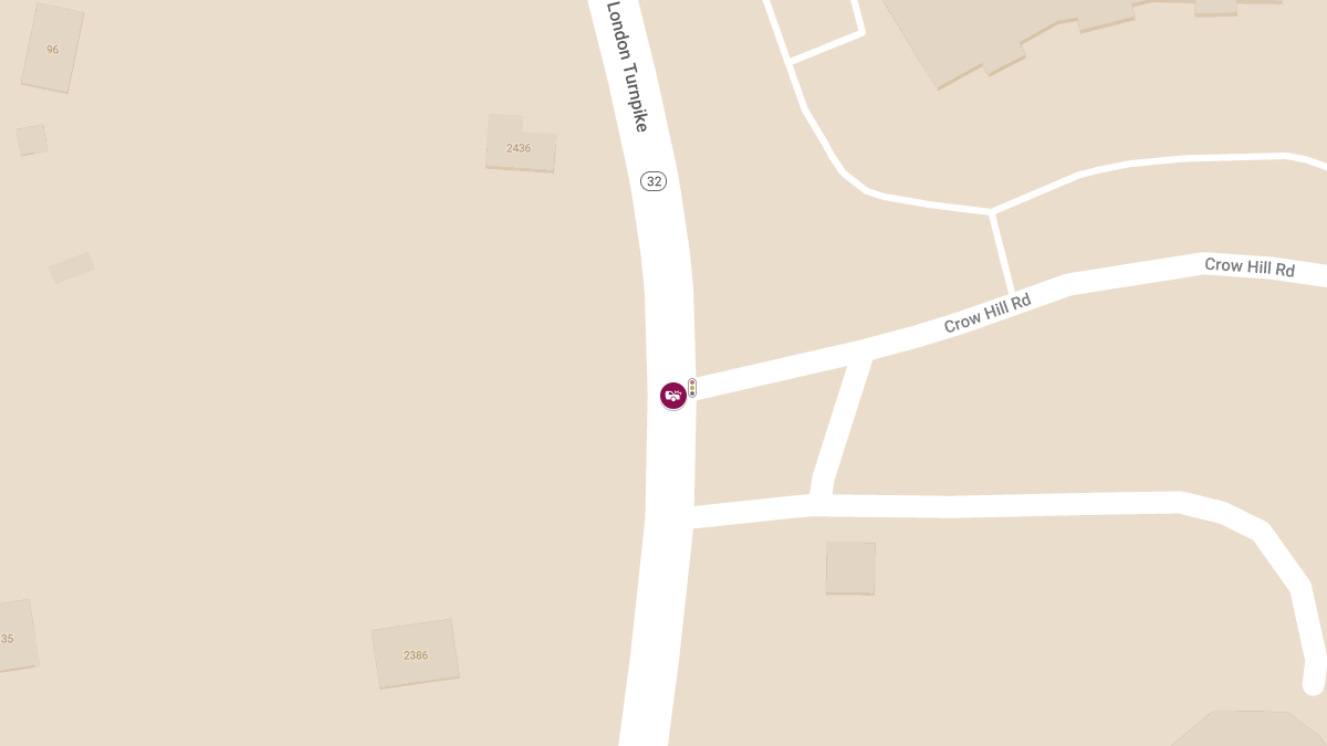 Serious Injury Crash Reported on Rte 32 at Crow Hill Rd