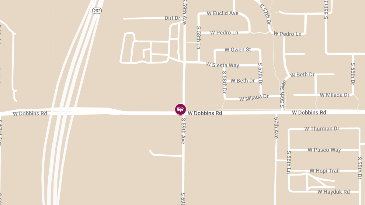 Serious Injury Crash on 59th Ave at Dobbins Rd