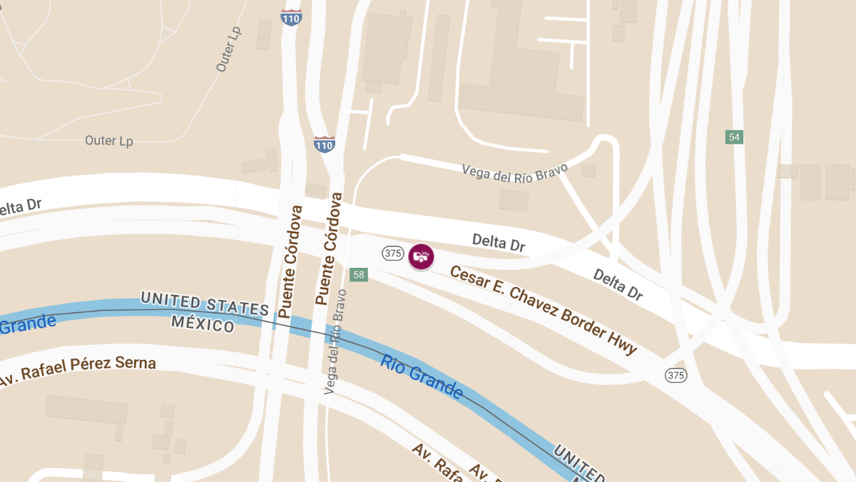 Serious Injury Crash on Loop 375 South Near SGT. Major Exit