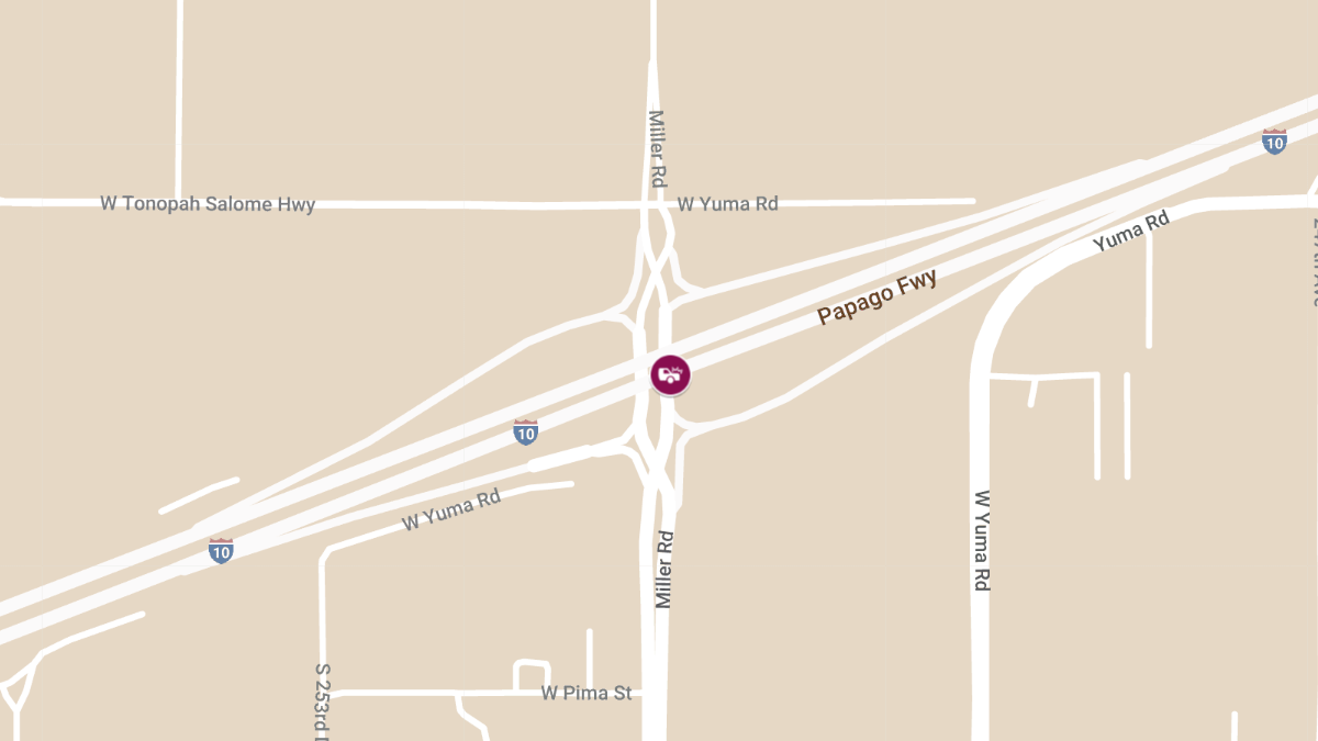 Serious Injury Crash on Miller Rd at I-10