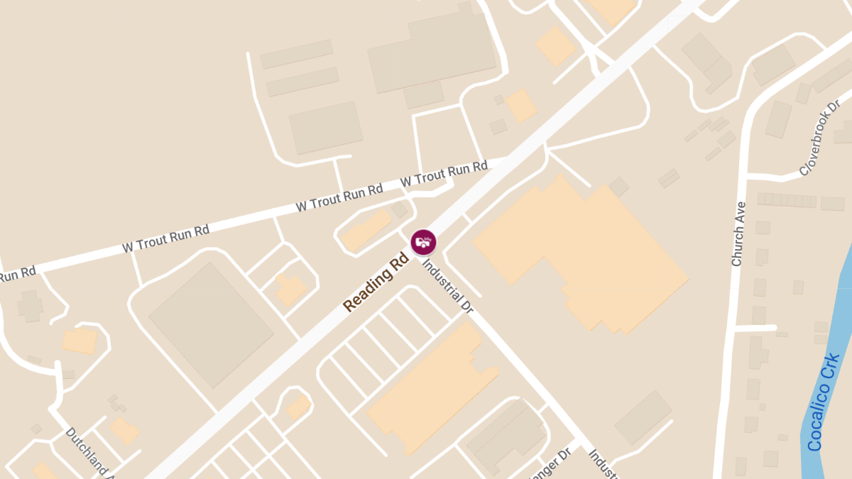 Serious Vehicle Crash with Injuries at N Reading Rd & Ephrata Boro Line