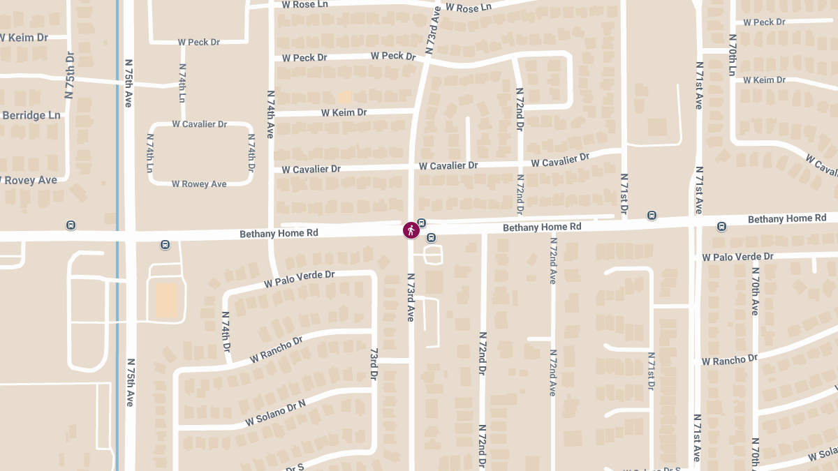 Teen Injured After Being Struck by SUV at N 73rd Ave & W Bethany Home Rd
