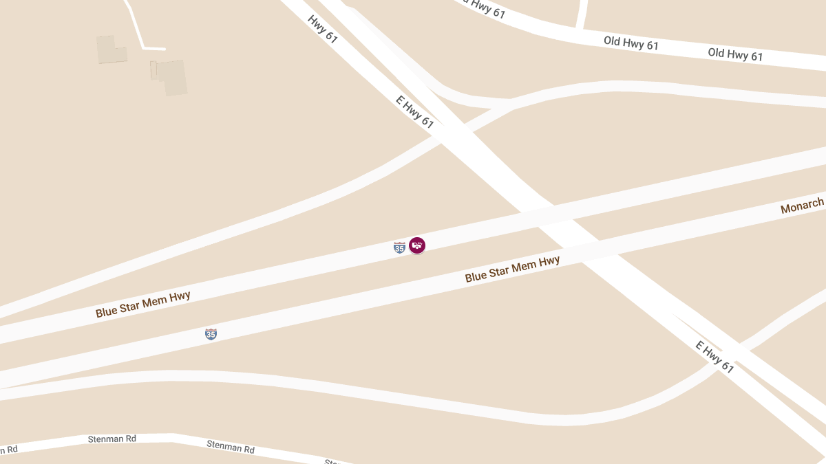 Teen Injured in Two-Vehicle Crash on I-35
