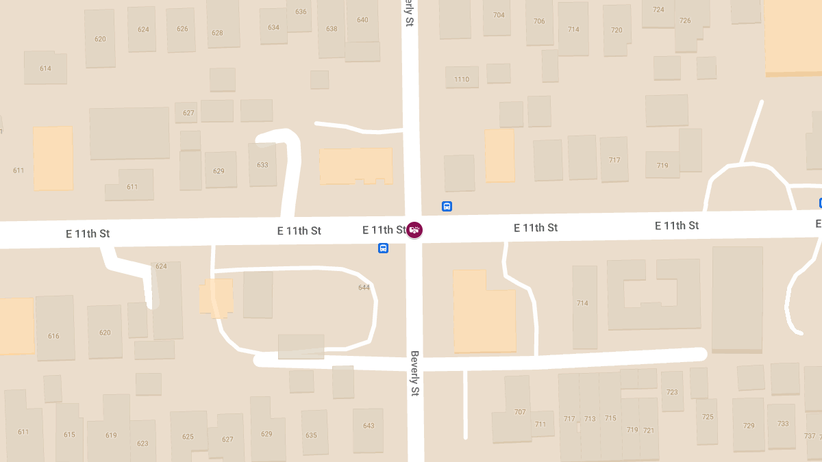 Three-Car Crash With Injuries at E 11th St & Beverly St