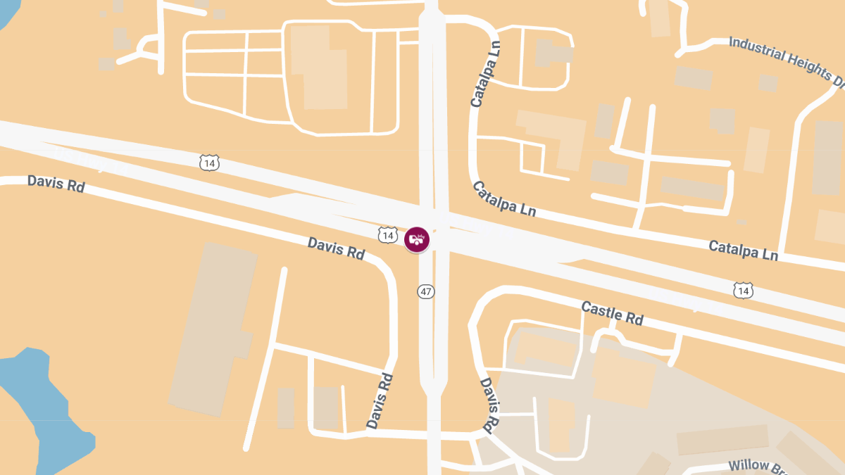 Three Injured in Two-Vehicle Crash on Route 14