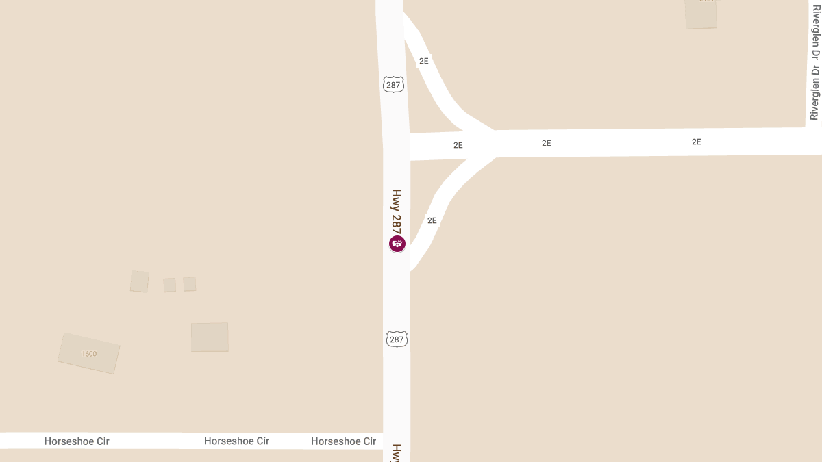 Three Injured in Two-Vehicle Crash on U.S. 287 Near Larimer County Rd 2E