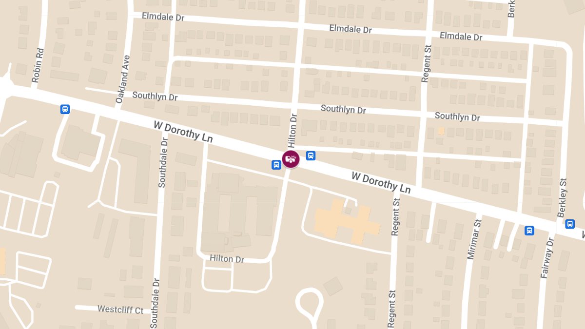 Three Injured in Two-Vehicle Crash on W Dorothy Ln & Hilton Dr