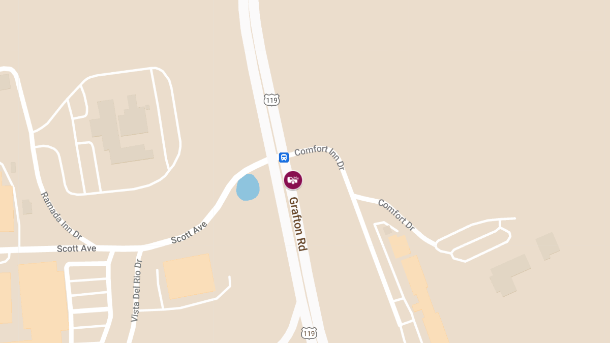 Three-Vehicle Crash on Grafton Rd Injures Two
