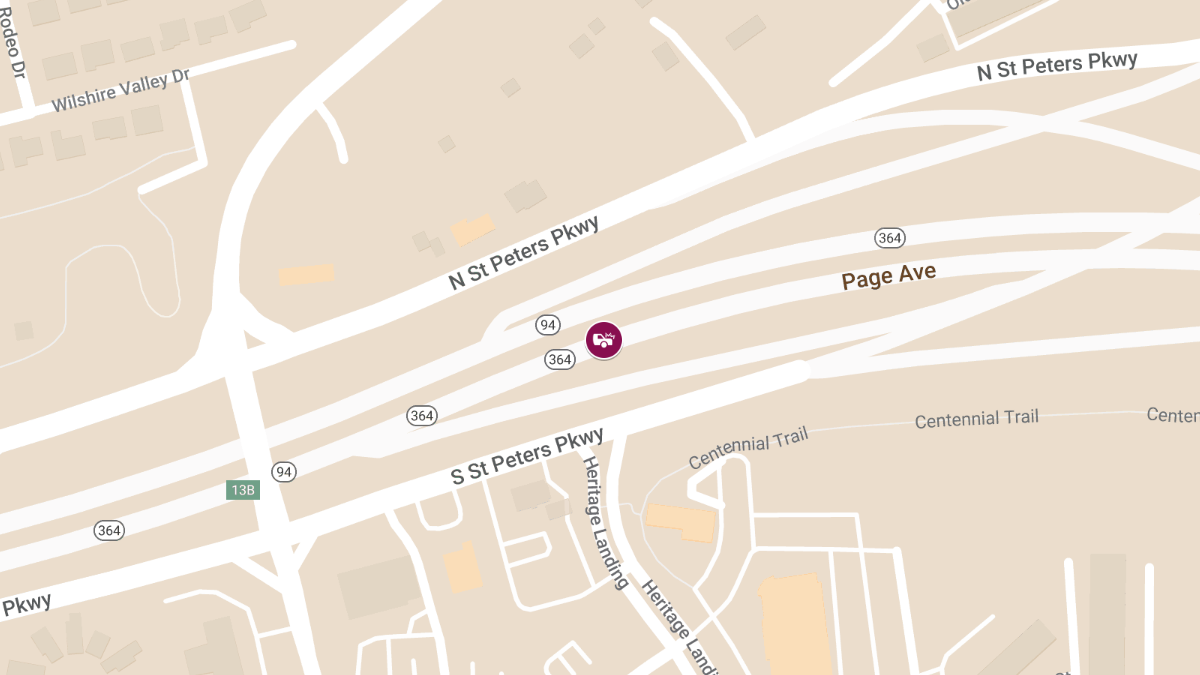 Three-Vehicle Crash on Hwy 364 Ramp Injures One
