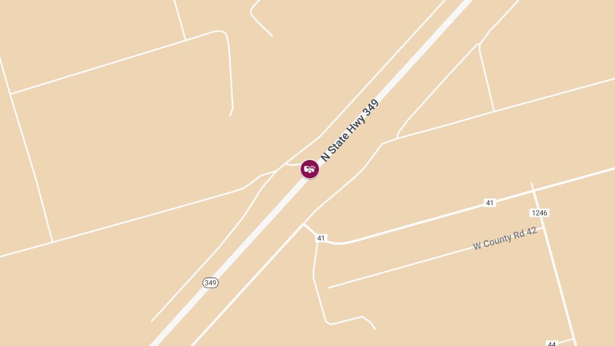 Three-Vehicle Crash on State Highway 349 Leaves One Dead, Another Seriously Injured