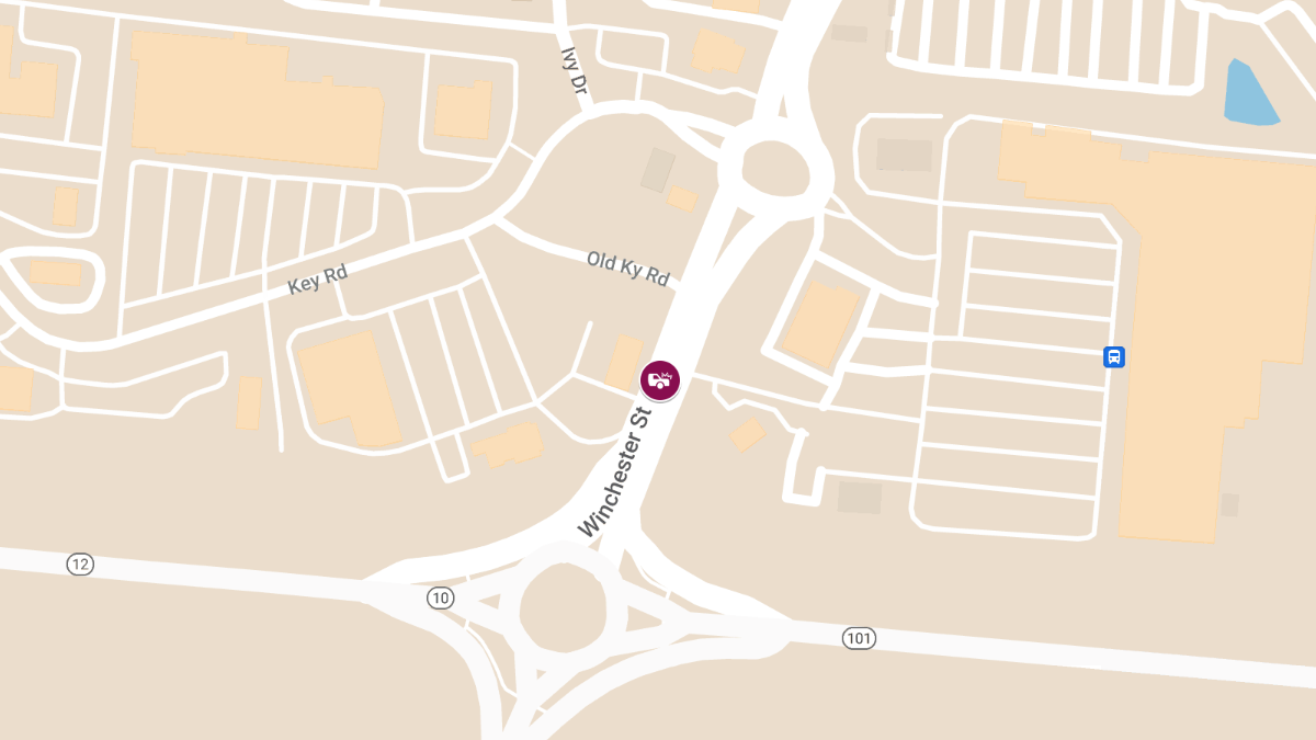 Three-Vehicle Crash on Winchester St Leaves One Injured