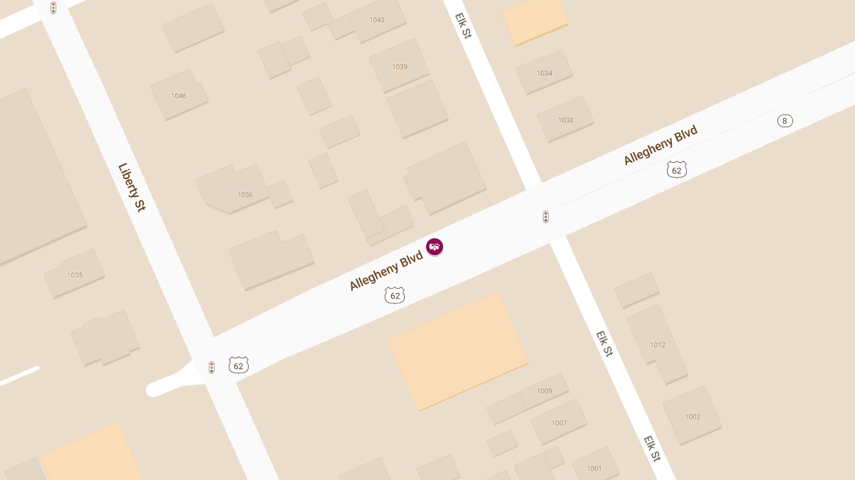 Three-Vehicle Injury Accident on Allegheny Blvd Near Sheetz