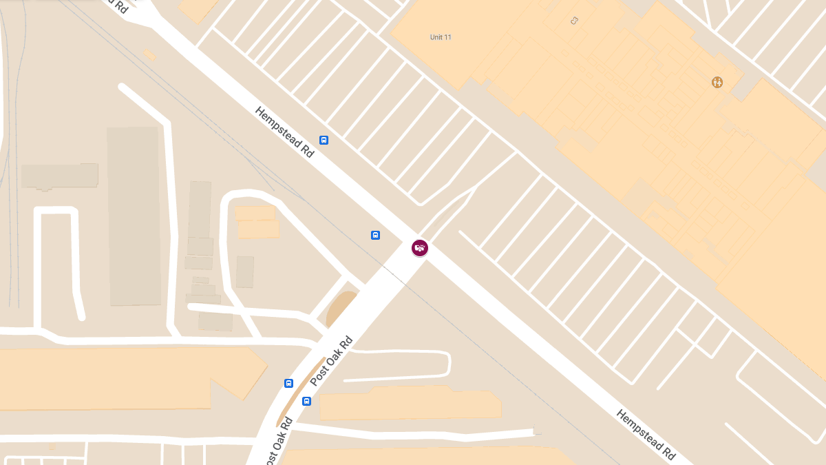 Traffic Accident With Injuries at Hempstead Rd & N Post Oak Rd