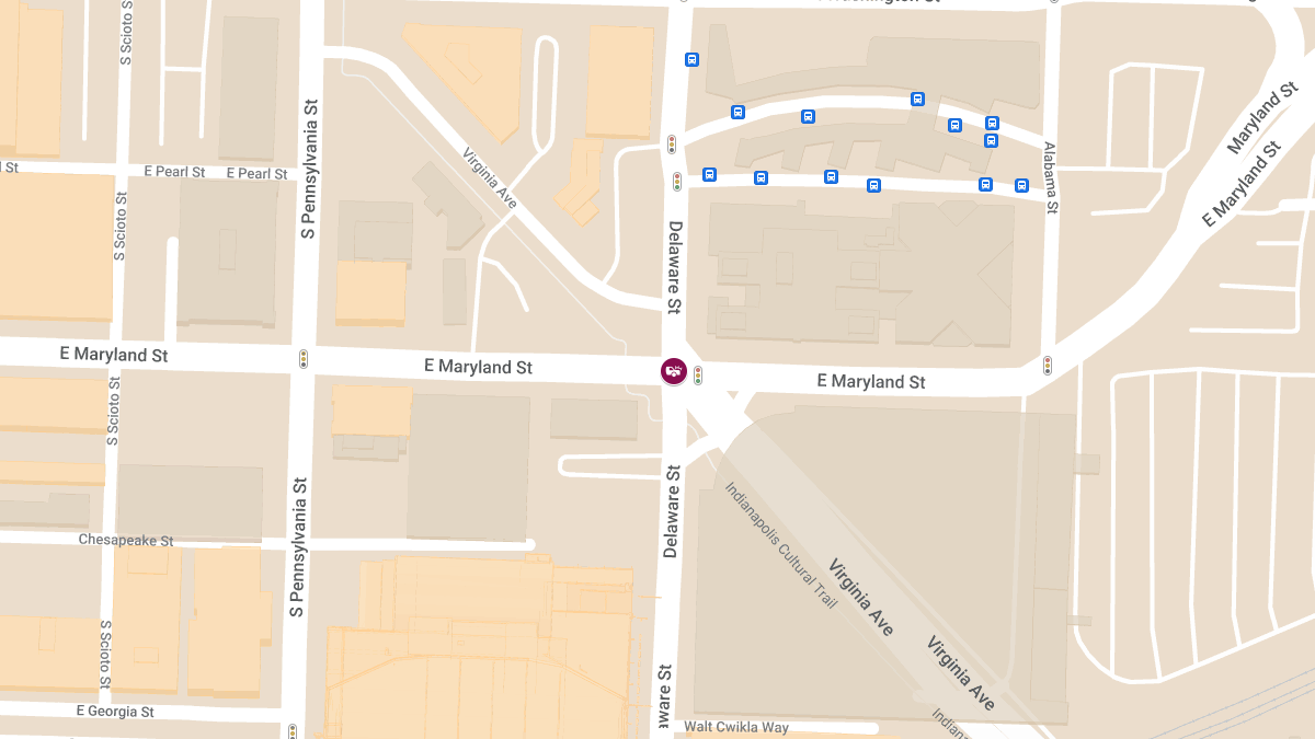 Traffic Accident With Injuries at Virginia Ave & S Delaware St