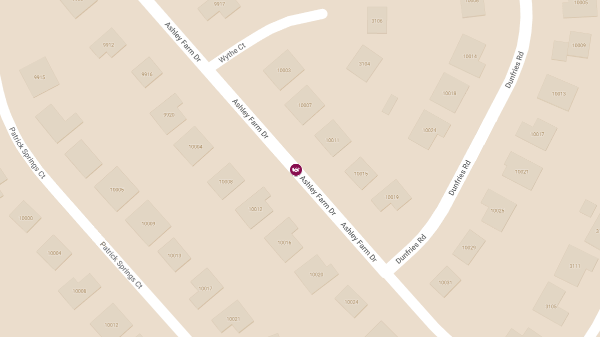 Traffic Accident With Injuries on Ashley Farm Dr