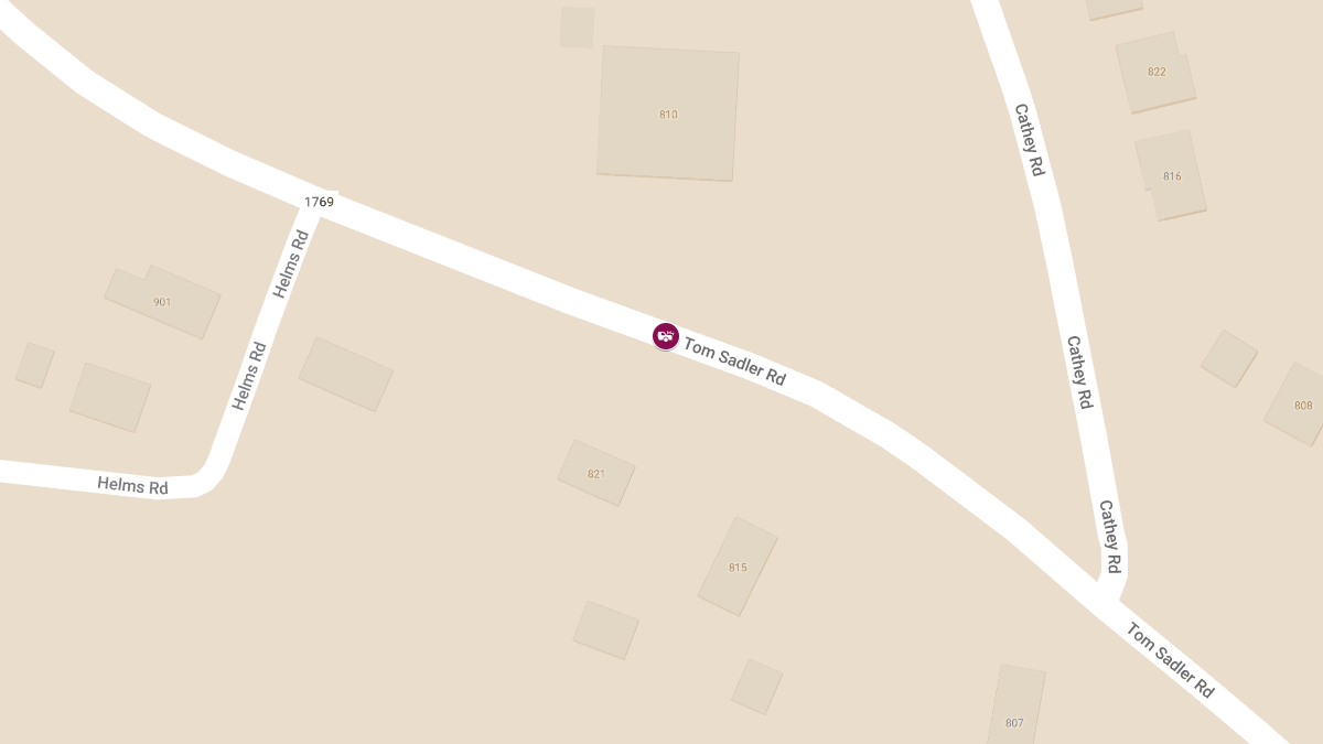 Traffic Accident With Injuries on Tom Sadler Rd