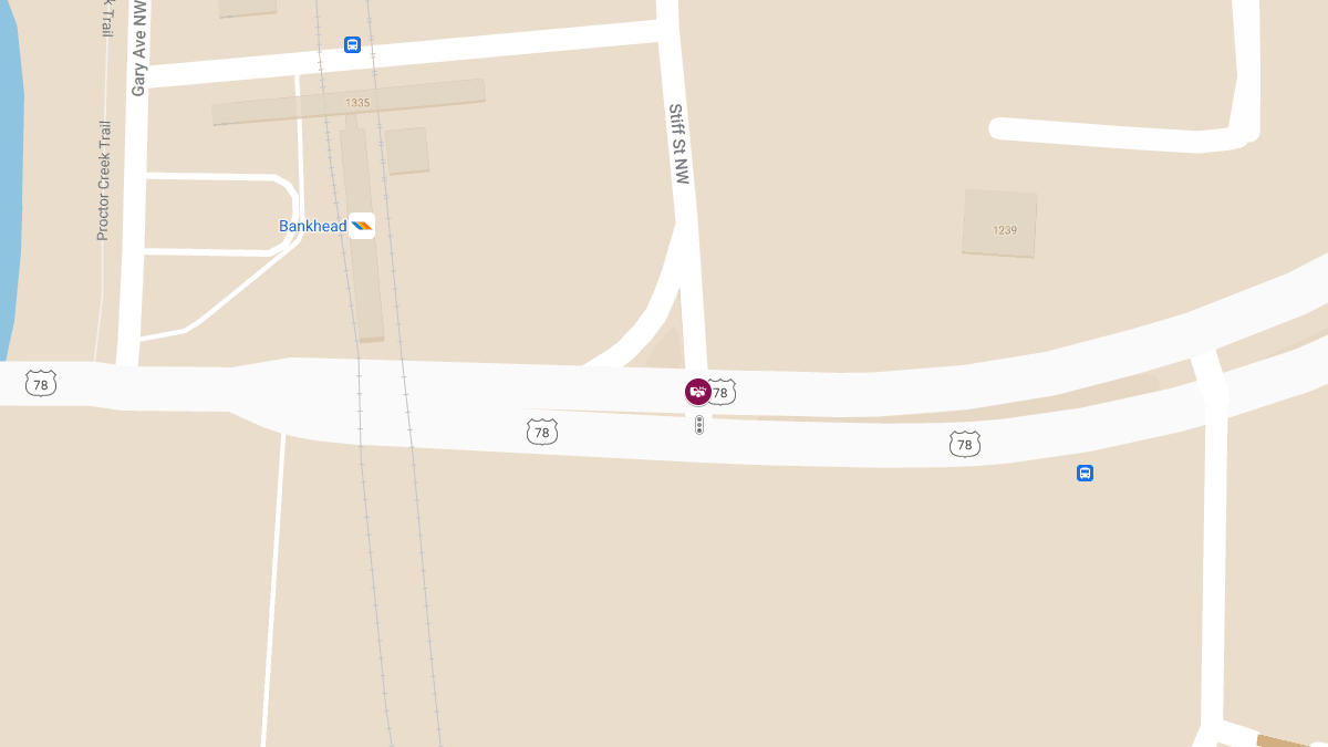 Traffic Accident at Donald Lee Hollowell Pkwy NW & Stiff St NW Causes Injuries