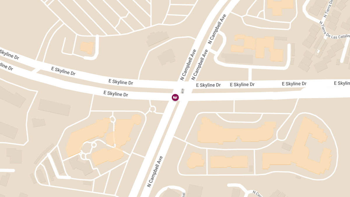 Traffic Accident at E Skyline Dr & N Campbell Ave