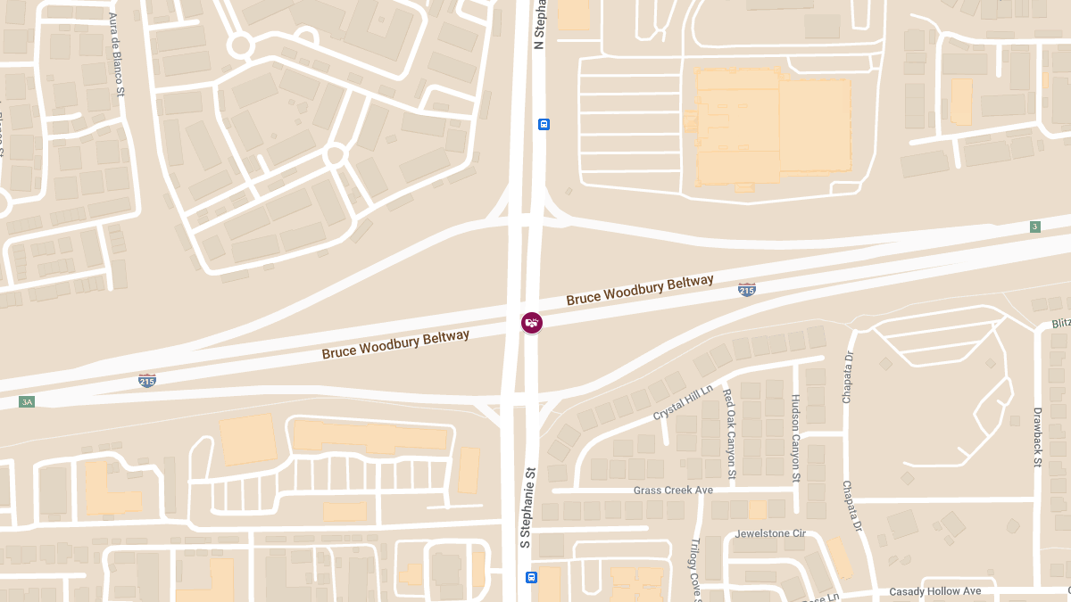 Traffic Accident at I-215 W & Stephanie St Causes Injuries
