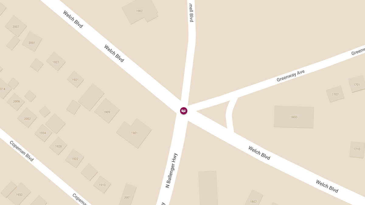 Traffic Accident at N Ballenger Hwy & Welch Blvd Results in Injuries