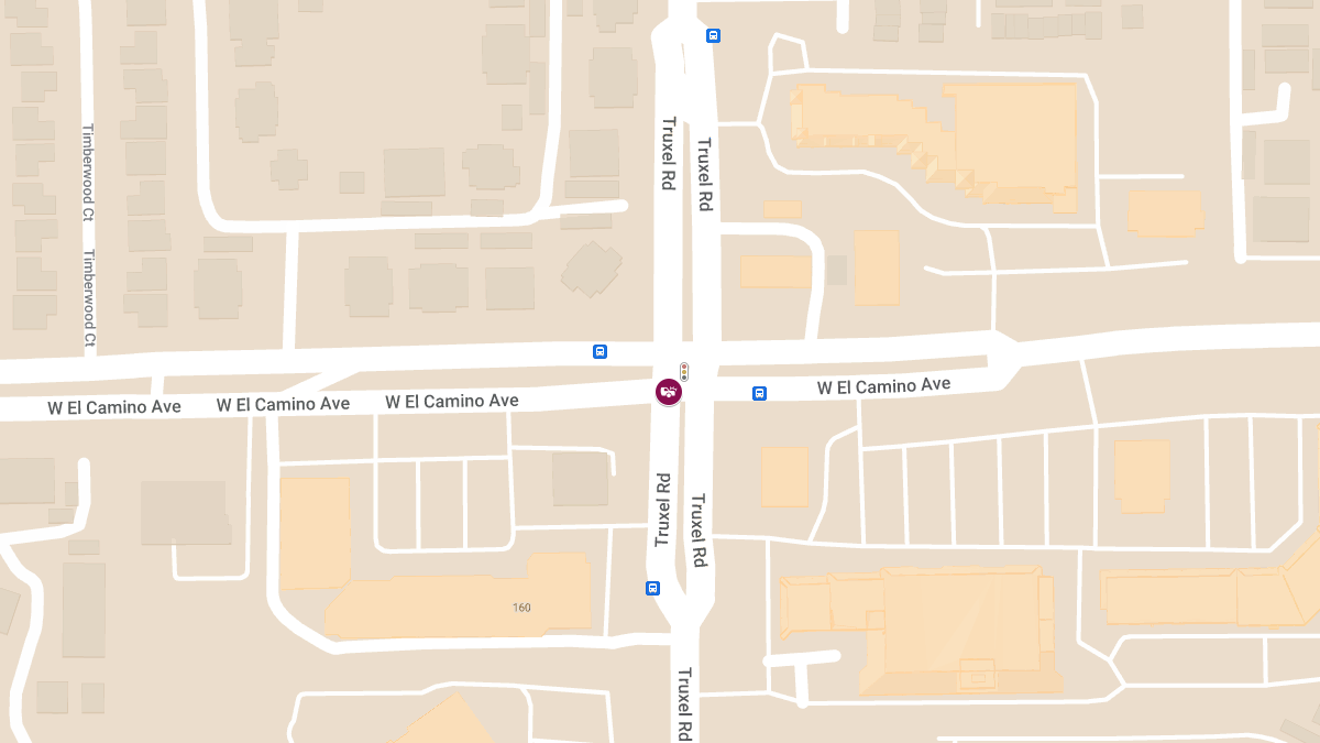 Traffic Accident at W El Camino Ave & Truxel Rd Results in Injuries