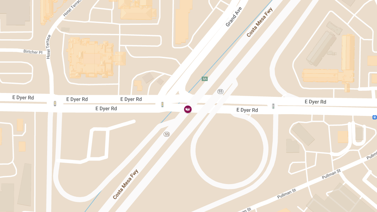 Traffic Accident on SR-55 S at Dyer Rd Causes Injuries