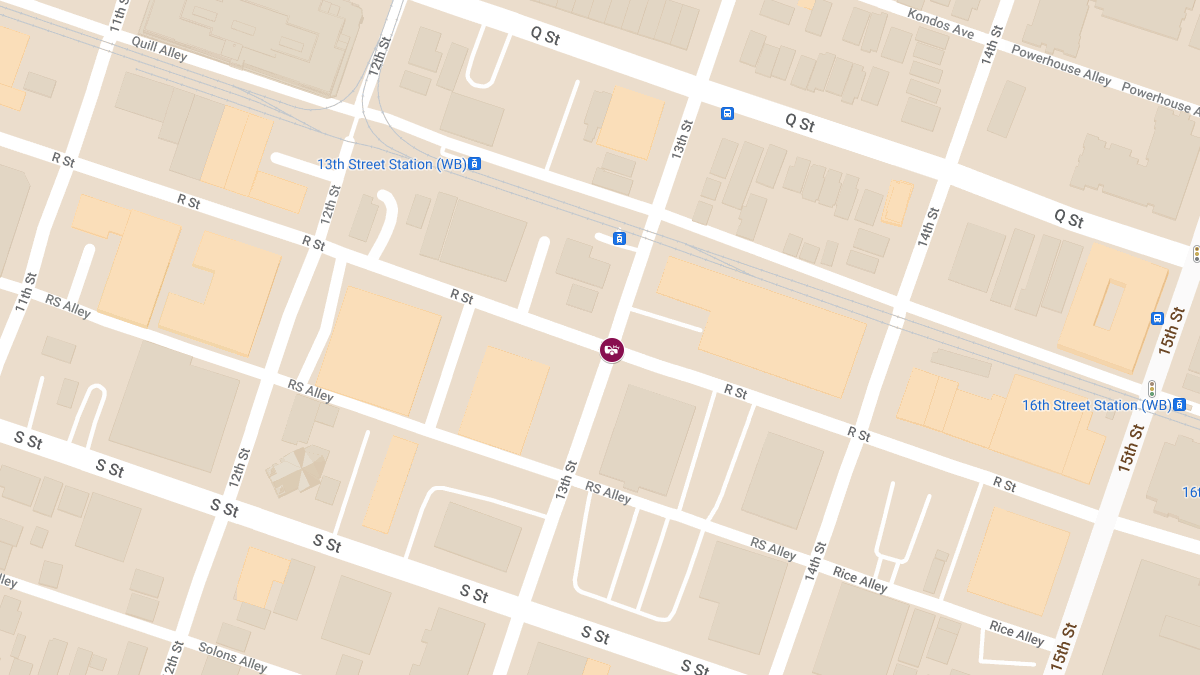 Traffic Accident with Injuries at 13th St & R St