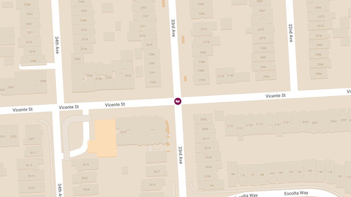 Traffic Accident with Injuries at 33rd Ave & Vicente St