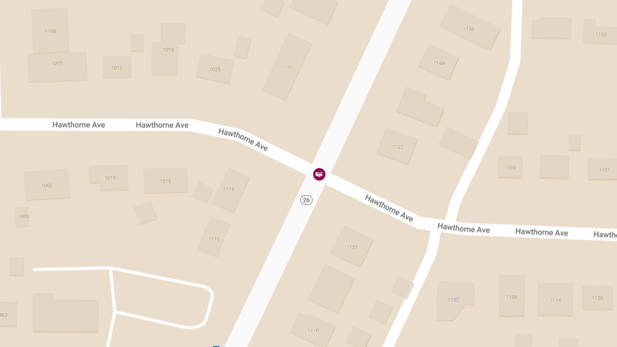 Traffic Accident with Injuries at Milton Ave & Hawthorne Ave