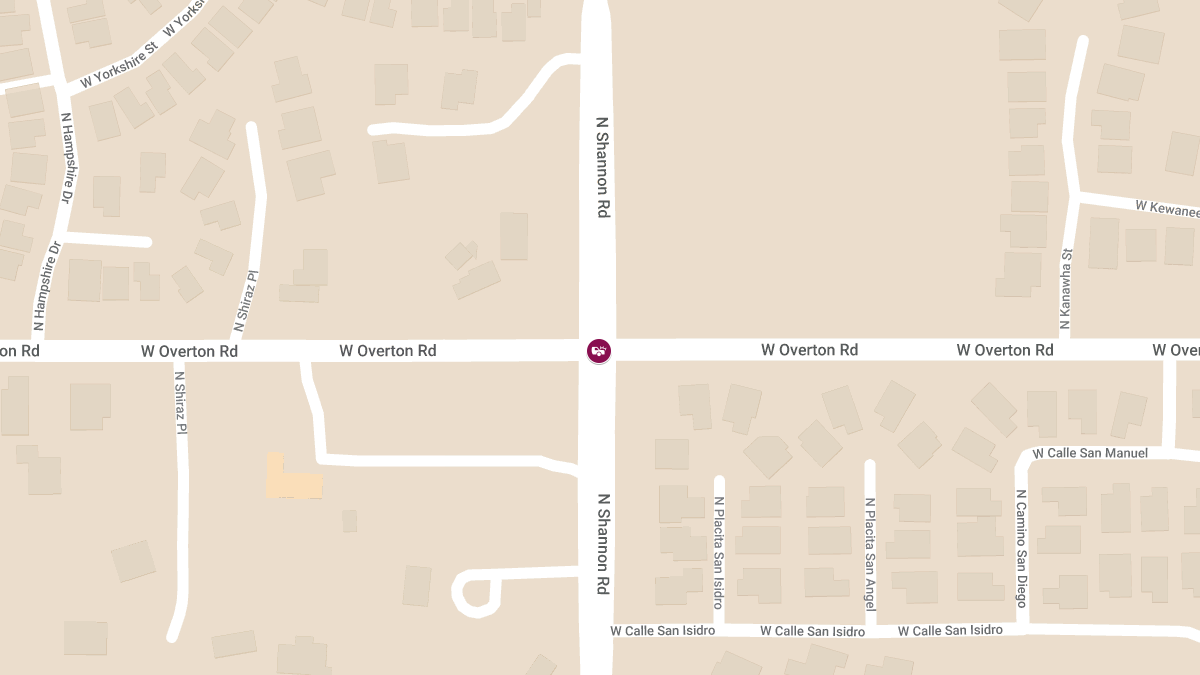 Traffic Accident with Injuries at N Shannon Rd & W Overton Rd