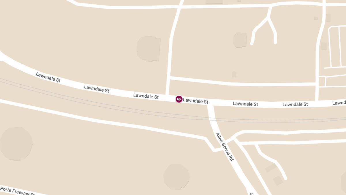 Traffic Collision With Injuries on 12000 Lawndale St