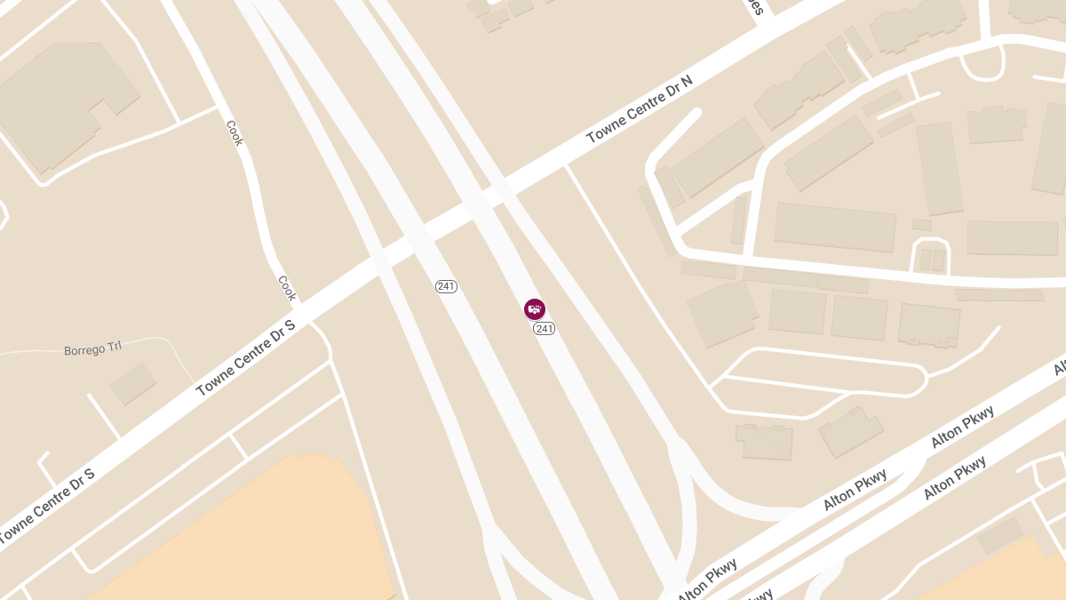 Traffic Collision With Injuries on CA-241