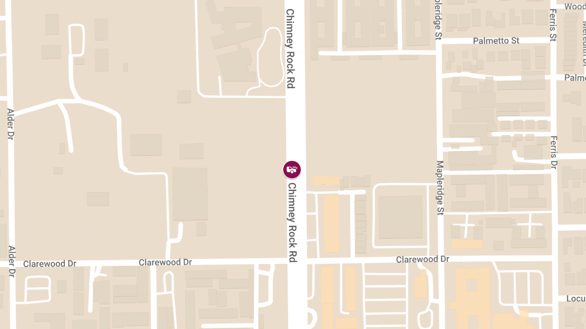 Traffic Collision With Injuries on Chimney Rock Rd