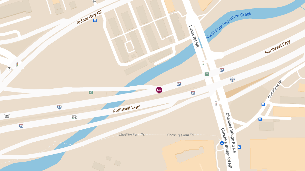 Traffic Collision at I-85 N & GA-400 N Causes Injuries