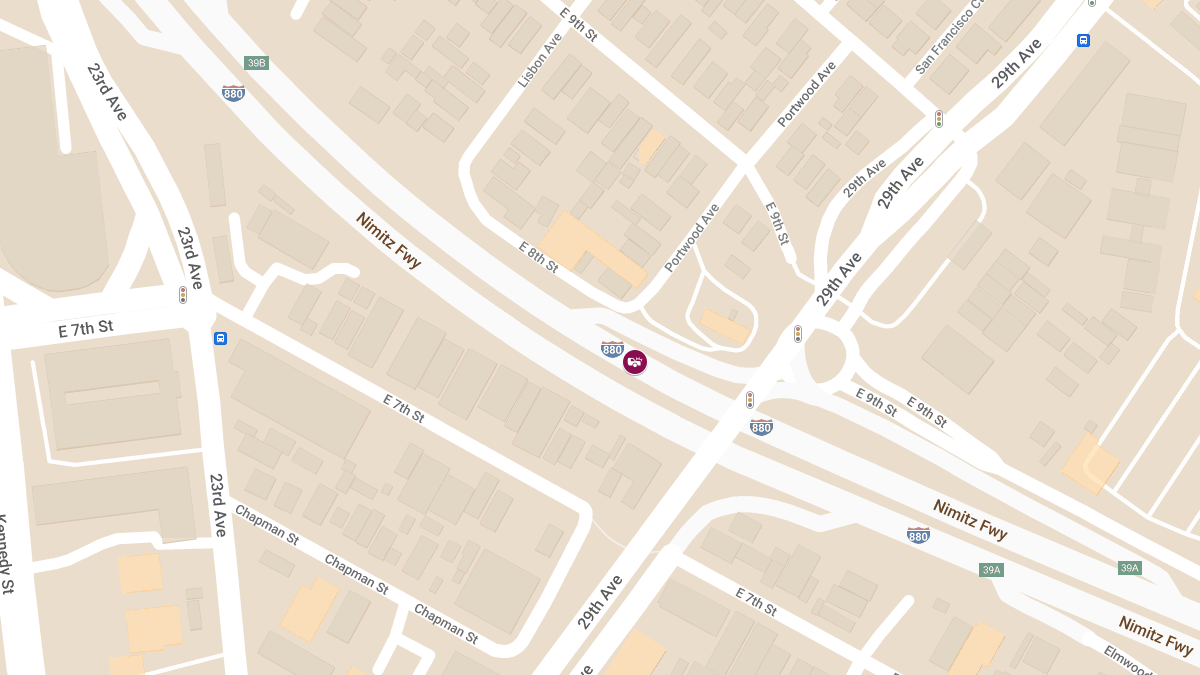 Traffic Collision on I-880 N Near 29th Ave Results in Injuries