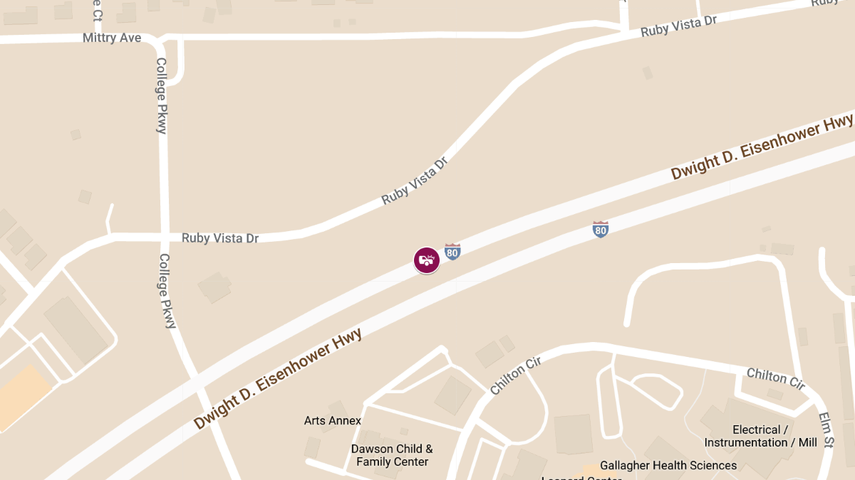 Traffic Collision with Injuries at IR80E 287 MM