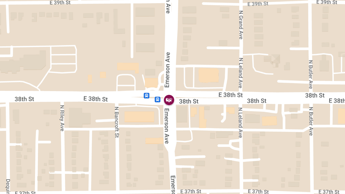 Traffic Collision with Injuries at N Emerson Ave & E 38th St