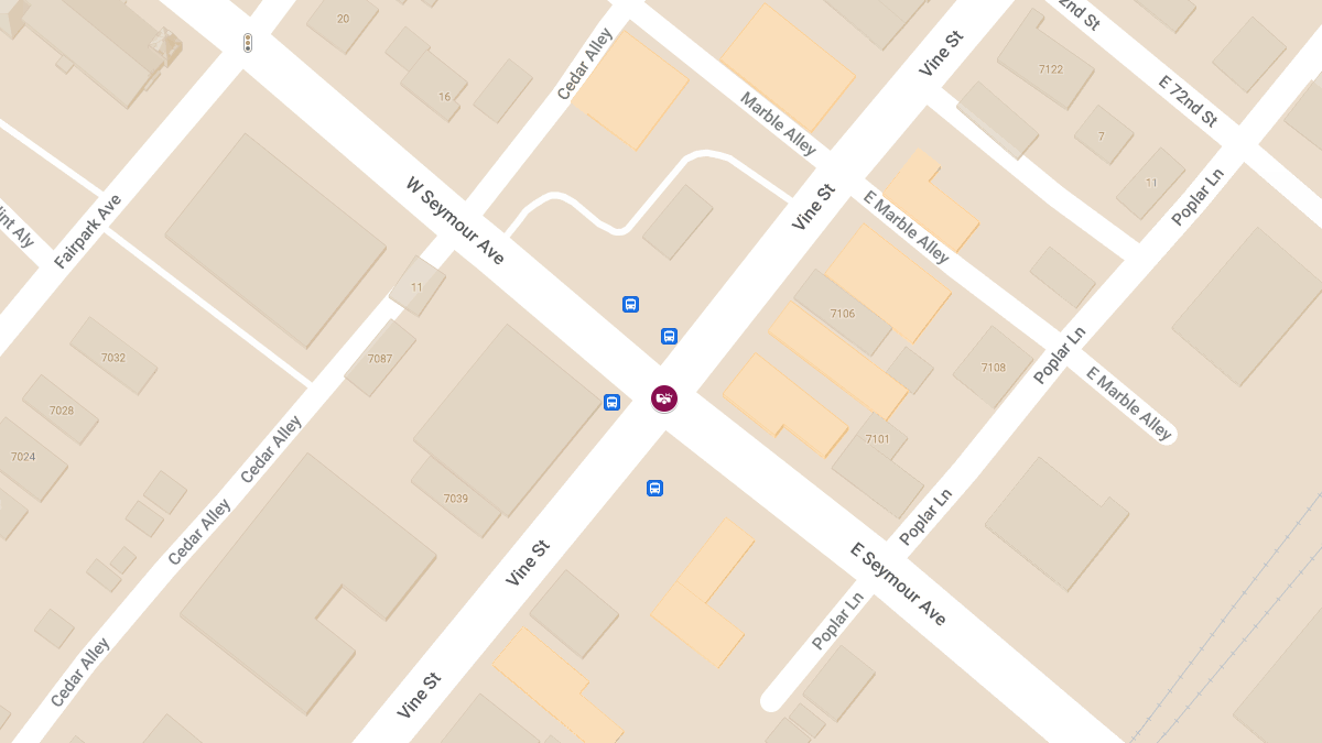 Traffic Crash With Injuries at Vine St & E Seymour Ave